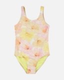 Girls’ Carissa Moore Swimsuit in Aloha Hibiscus, Size XL