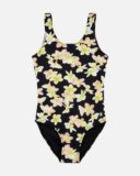 Girls’ Carissa Moore Swimsuit in Black, Size Large