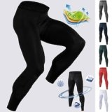 Men’s Compression Pants Running Tights Leggings Base Layer Athletic Spandex Breathable Moisture Wicking Soft Fitness Gym Workout Running Sp