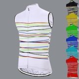 21Grams Men’s Cycling Jersey Sleeveless Bike Top with 3 Rear Pockets Mountain Bike MTB Road Bike Cycling Breathable Moisture Wicking Quick